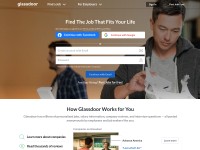 Desktop screenshot for glassdoor.com