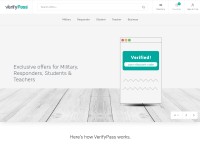 Desktop screenshot for verifypass.com