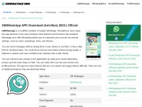 Desktop screenshot for gbwhatsap.org