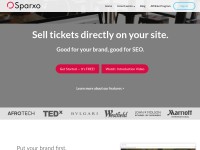 Desktop screenshot for sparxo.com