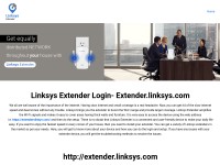 Desktop screenshot for extenderlinksys.info