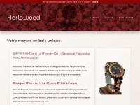 Desktop screenshot for horlowood.fr