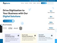 Desktop screenshot for apptunix.com