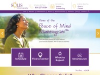 Desktop screenshot for solismammo.com