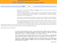 Desktop screenshot for que-significa.com