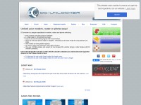 Desktop screenshot for dc-unlocker.com