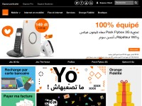 Screenshot of orange.tn