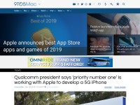 Desktop screenshot for 9to5mac.com