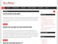 Desktop screenshot for dailyreadingnews.com