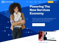 Desktop screenshot for mavenlink.com