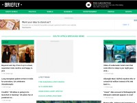 Desktop screenshot for briefly.co.za