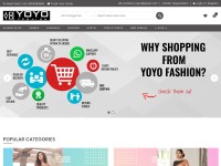 Desktop screenshot for yoyofashion.in