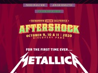 Desktop screenshot for aftershockfestival.com