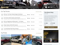 Desktop screenshot for thedieselstop.com