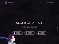 Desktop screenshot for mangazoneapp.com