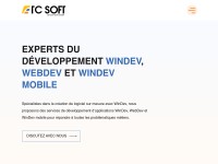 Desktop screenshot for etcsoft.fr
