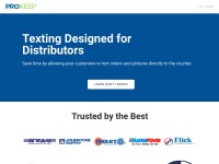 Desktop screenshot for prokeep.com