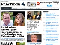 Desktop screenshot for friatider.se