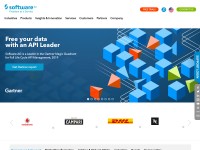 Desktop screenshot for softwareag.com