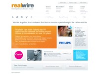 Desktop screenshot for realwire.com