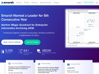 Desktop screenshot for smarsh.com