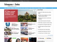 Desktop screenshot for telanganatoday.com