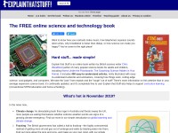 Desktop screenshot for explainthatstuff.com