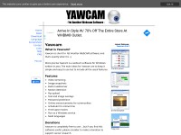 Desktop screenshot for yawcam.com