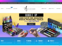 Desktop screenshot for artistro.com