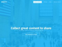 Desktop screenshot for paper.li