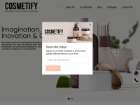 Desktop screenshot for cosmetify.in