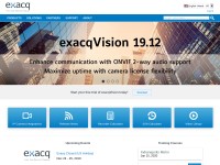 Desktop screenshot for exacq.com