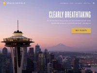 Desktop screenshot for spaceneedle.com