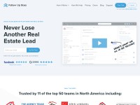 Desktop screenshot for followupboss.com