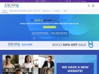 Desktop screenshot for zgearconnect.com