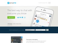 Desktop screenshot for groupme.com