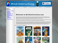 Desktop screenshot for brickinstructions.com