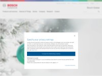 Desktop screenshot for bosch.com