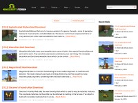Desktop screenshot for minecraft-forum.net
