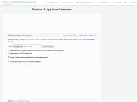 Desktop screenshot for favicon-generator.org