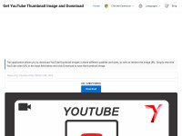 Desktop screenshot for youtubethumbnaildownloaderonline.com