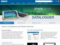 Desktop screenshot for pasco.com