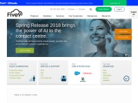 Desktop screenshot for five9.eu