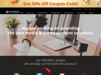 Desktop screenshot for amoyshare.com