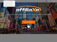 Desktop screenshot for affiliaxe.com