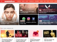 Desktop screenshot for haberzilla.com