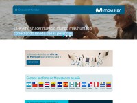 Desktop screenshot for movistar.com