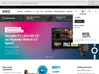 Desktop screenshot for meo.pt