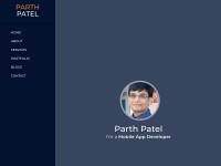 Desktop screenshot for patelparth.in