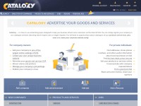 Desktop screenshot for cataloxy.com